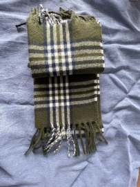 Recycled material scarf