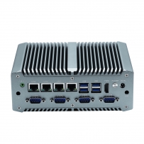 Rugged Fanless Industrial Computer Din-rail Mini PC Intel 8th/10th Gen i7/i5/i3